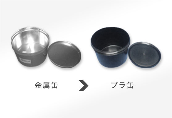 印刷用インキの容器変更