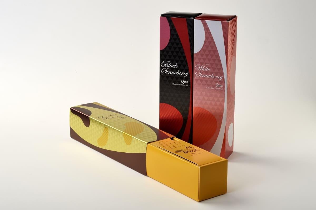 制作事例｜ブラックストロベリー・ホワイトストロベリー・チョコレートバナナ