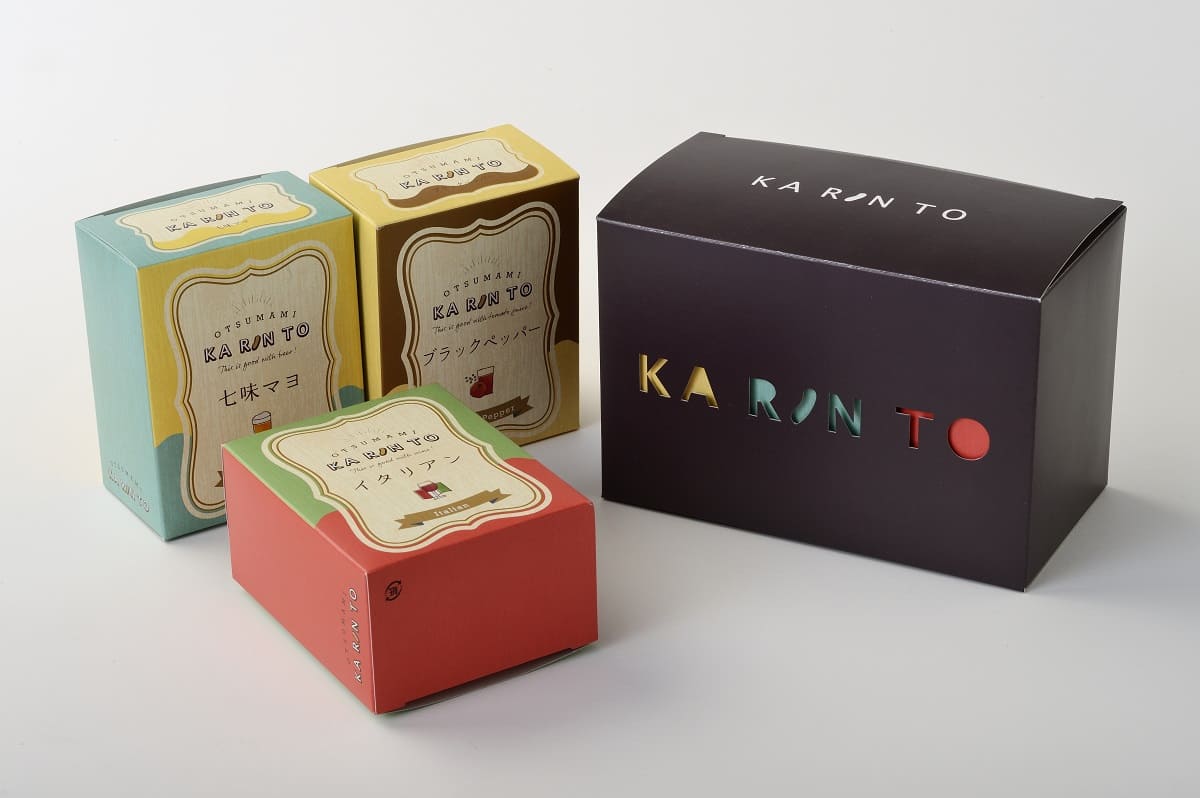 制作事例｜かりんとう化粧箱