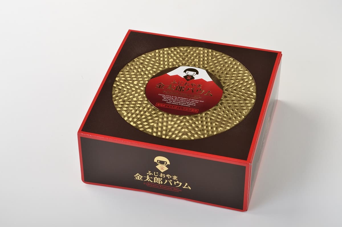 制作事例｜地場産 御殿場こしひかり使用　金太郎バウム