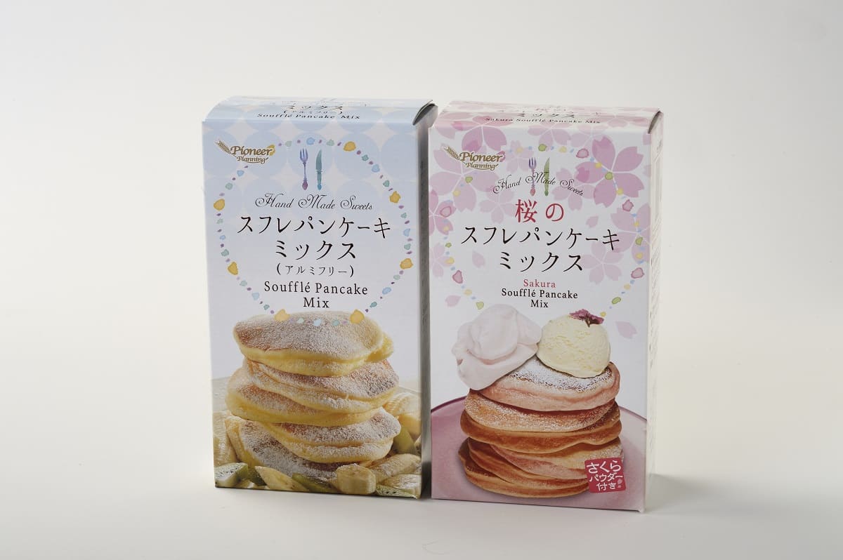 制作事例｜スフレパンケーキミックス