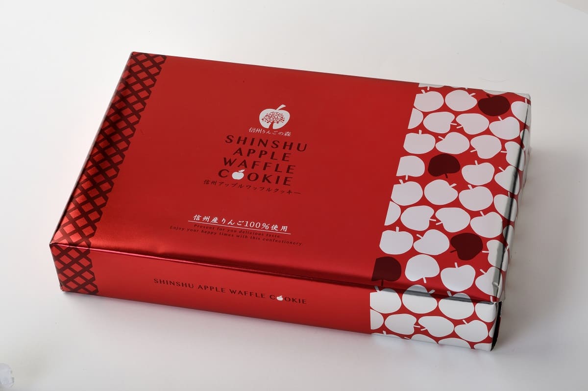 制作事例｜信州アップルワッフルクッキー