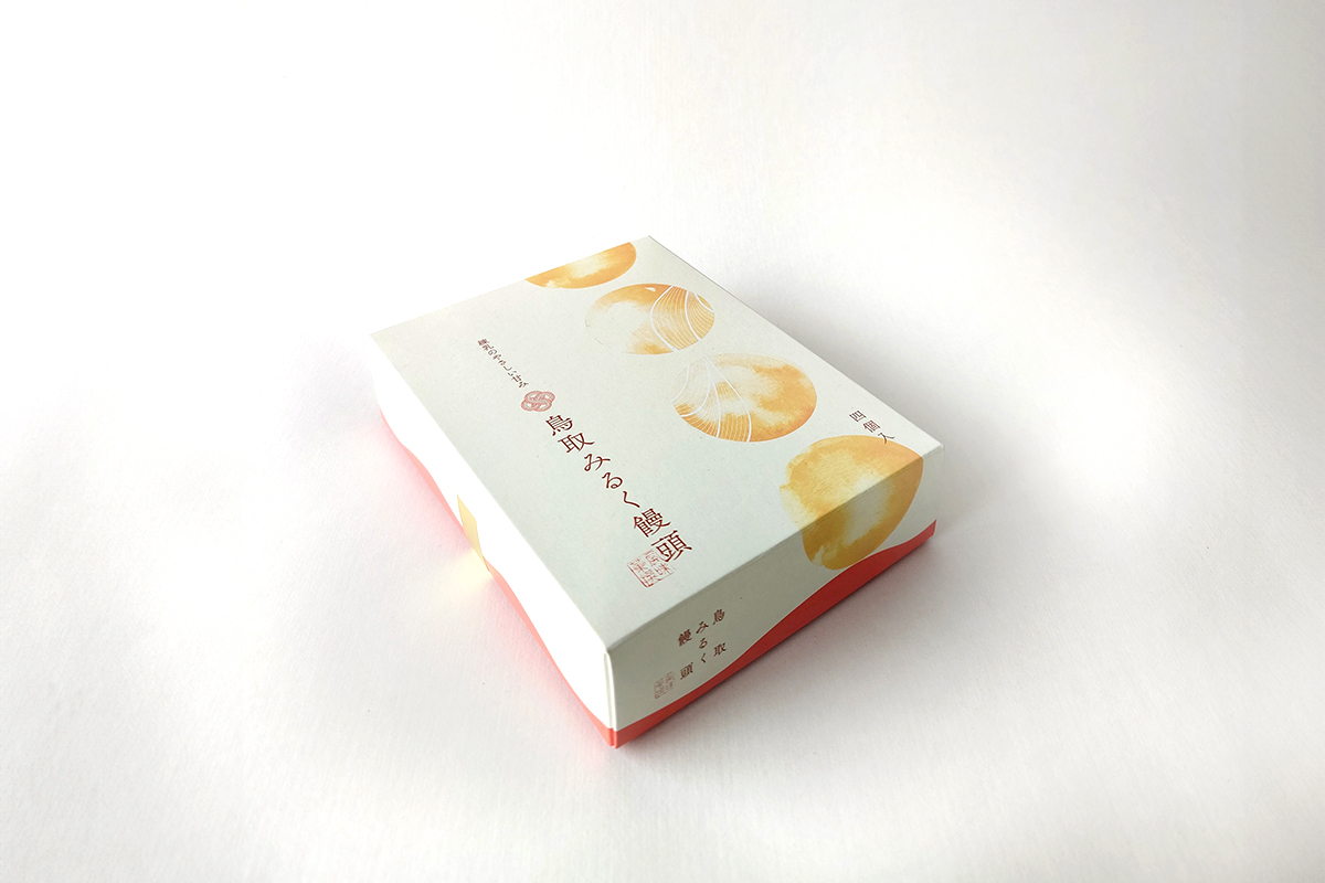 制作事例｜鳥取みるく饅頭