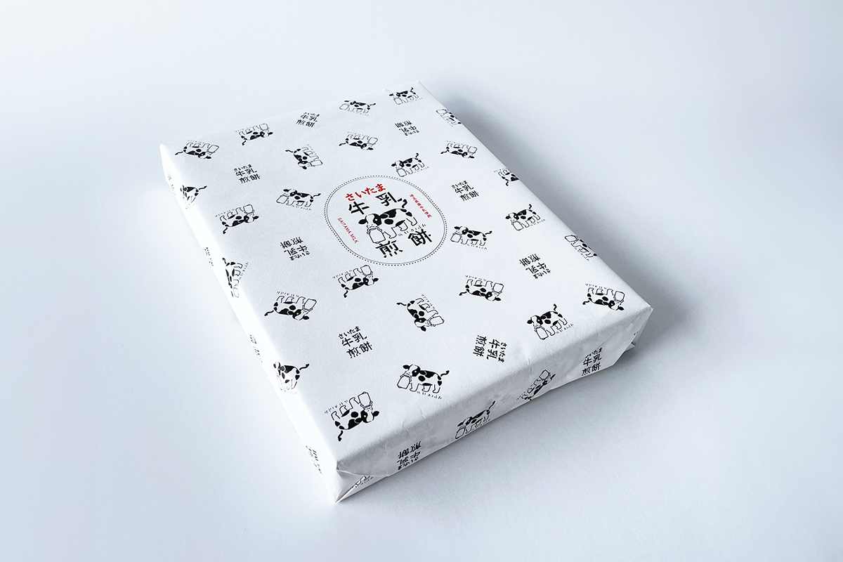 制作事例｜さいたま牛乳煎餅